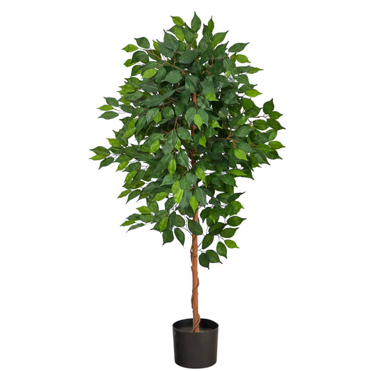 Árbol ficus artificial de 4 pies