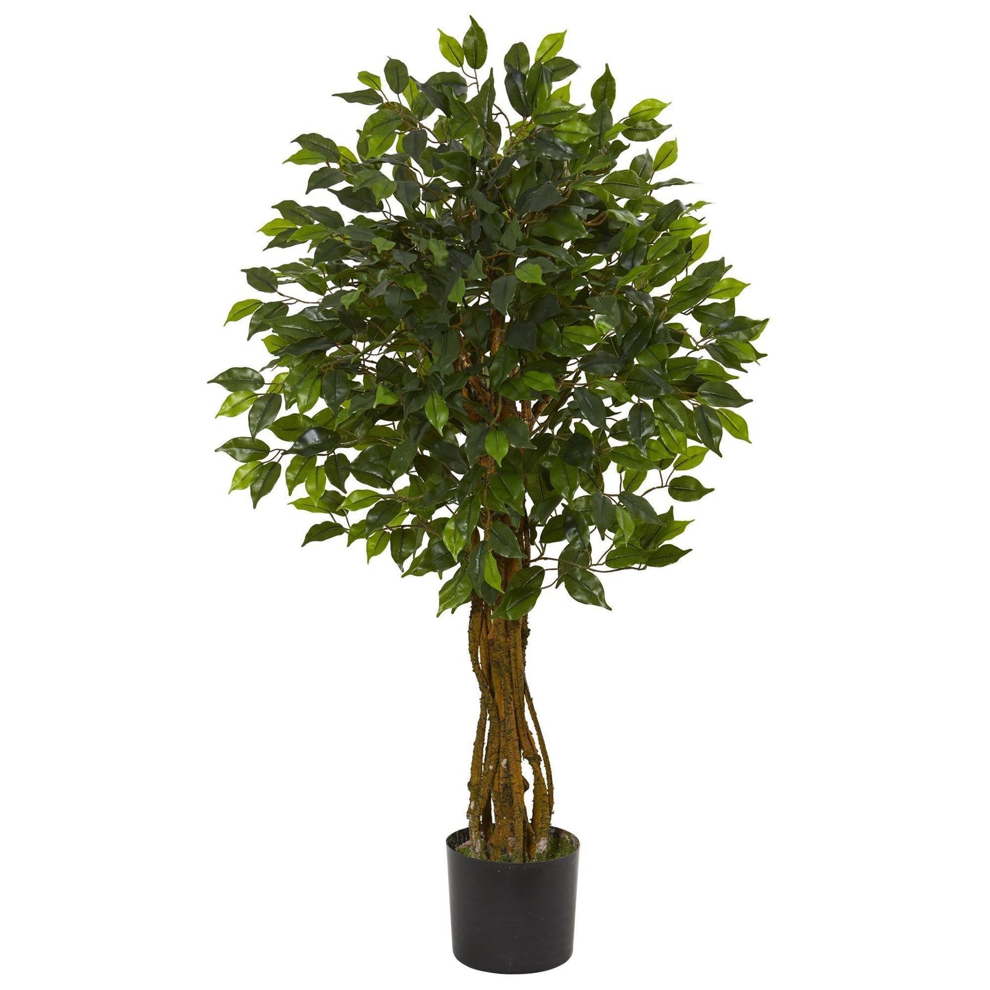 Arbre artificiel Ficus de 4 pi résistant aux UV (intérieur/extérieur)