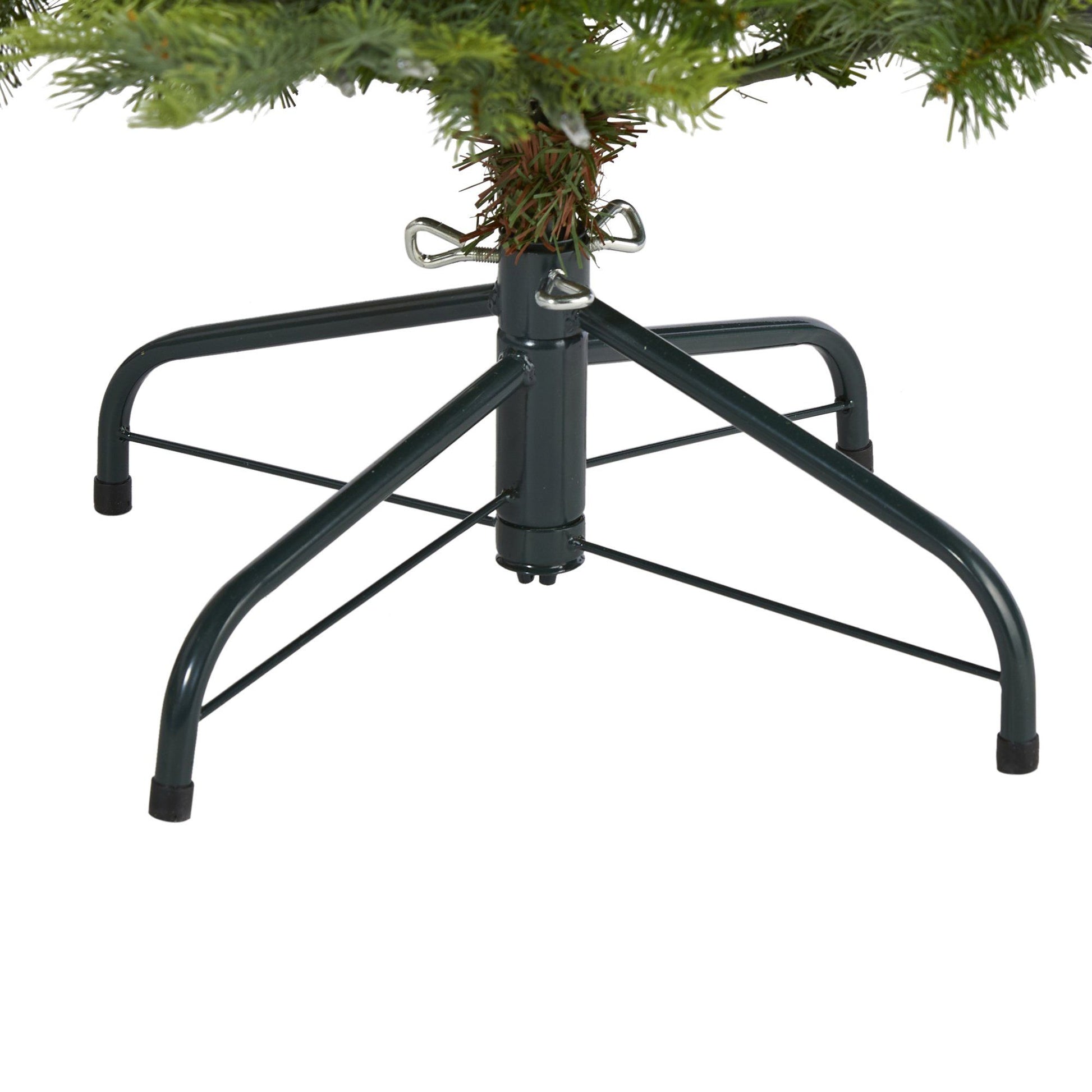 4’ North Carolina Spruce Artificial Christmas Tree with 100 Clear Lights and 207 Bendable Branches - Green - Nearly