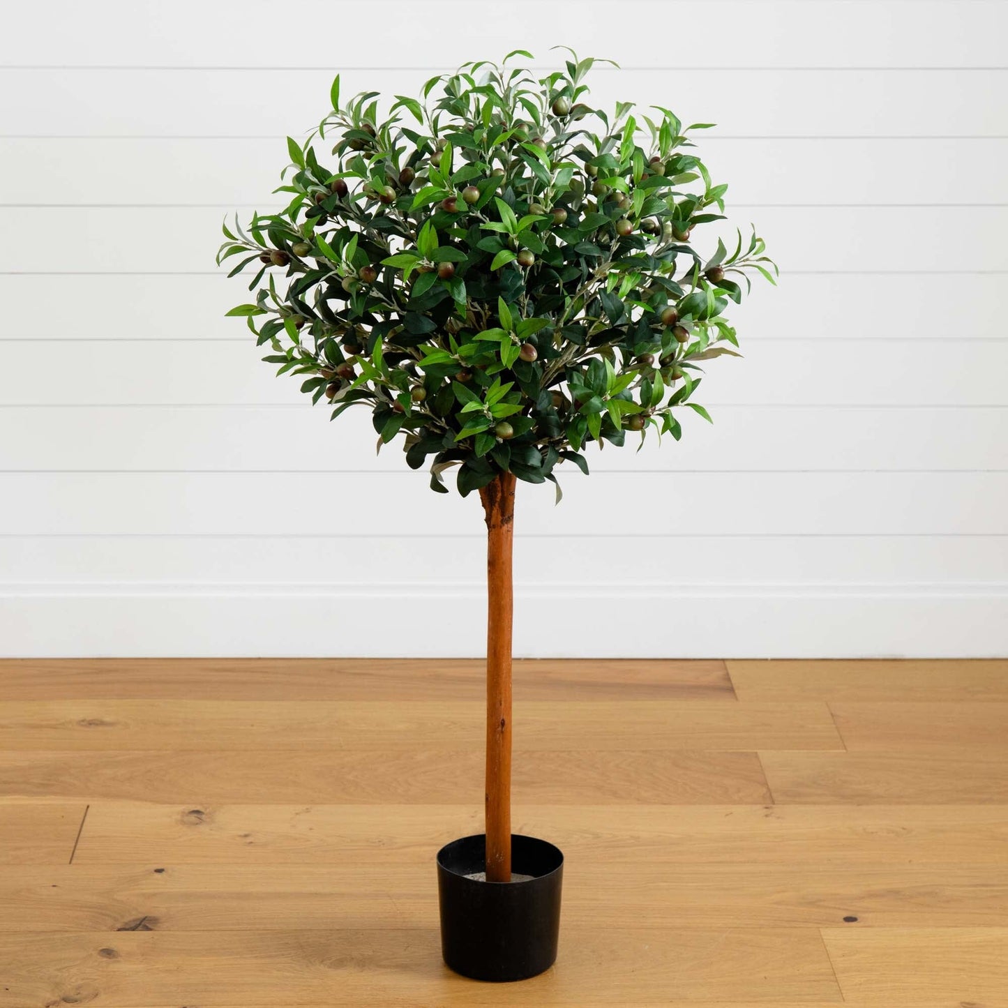 4’ Olive Topiary Silk Tree