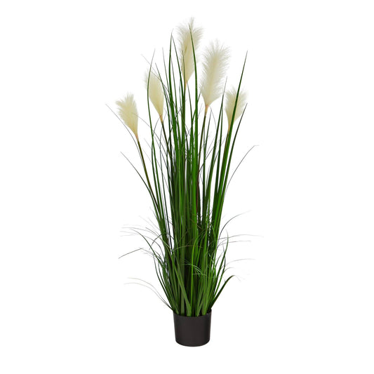 4’ Plum Grass Artificial Plant