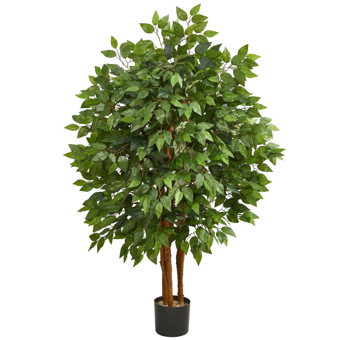 Arbre ficus artificiel de luxe de 4 pi