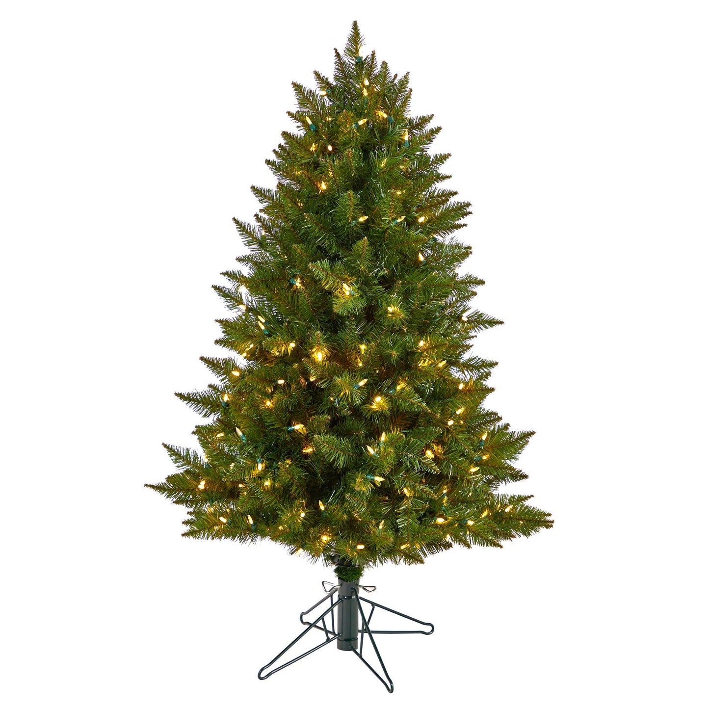 Árbol de Navidad artificial de abeto de Vermont de 4 pies