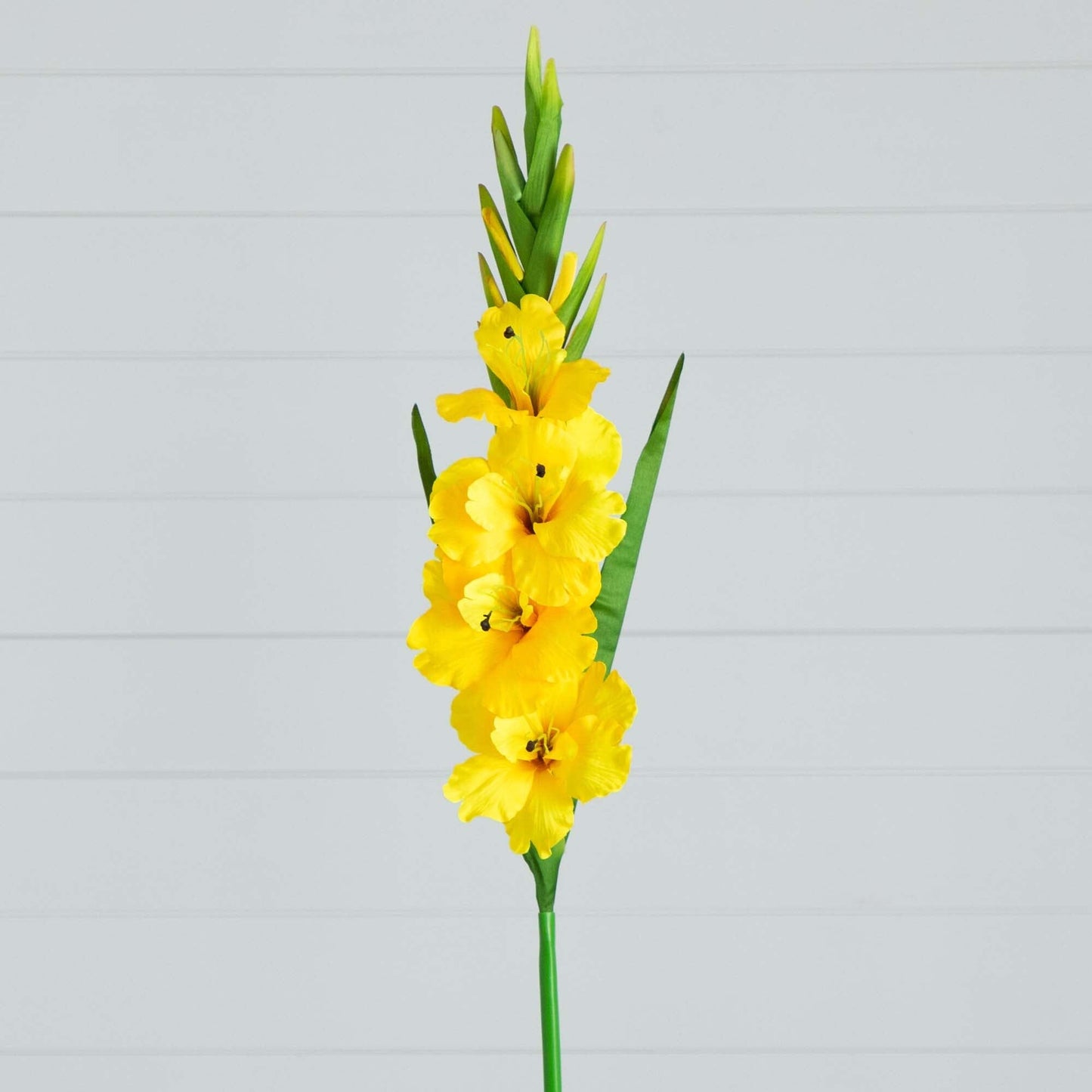 45" Artificial Gladiolus Flower Stems - Set of 3