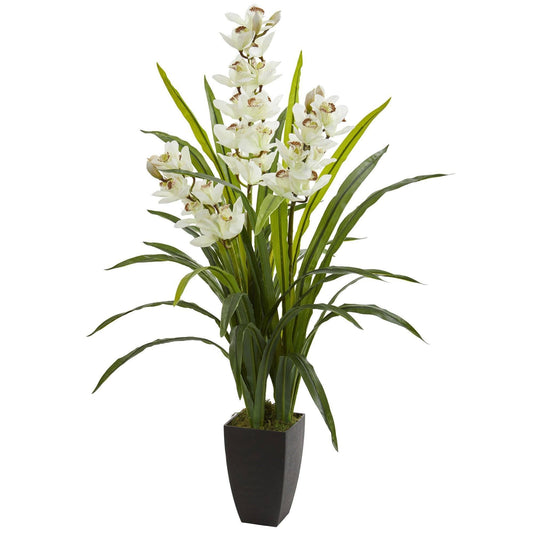 45” Cymbidium Orchid Artificial Plant