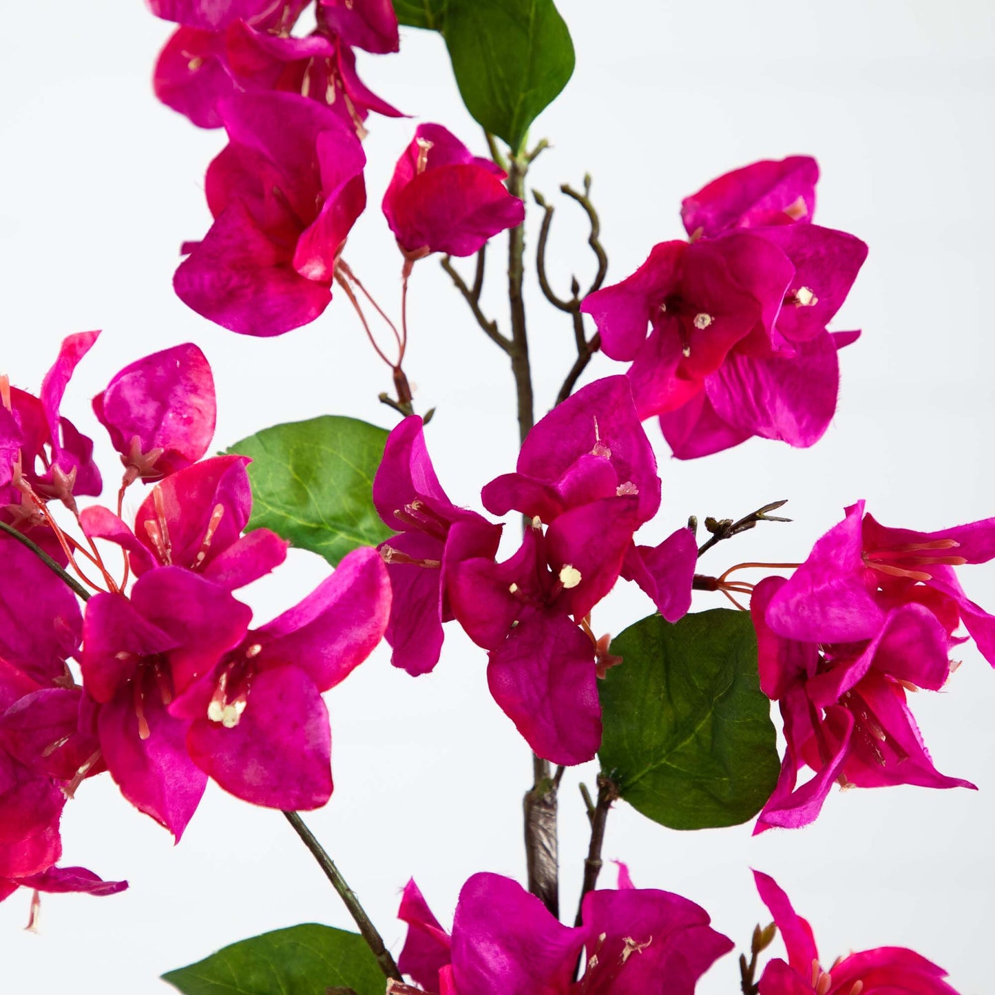 47" Artificial Bougainvillea Flower Stems - Set of 3