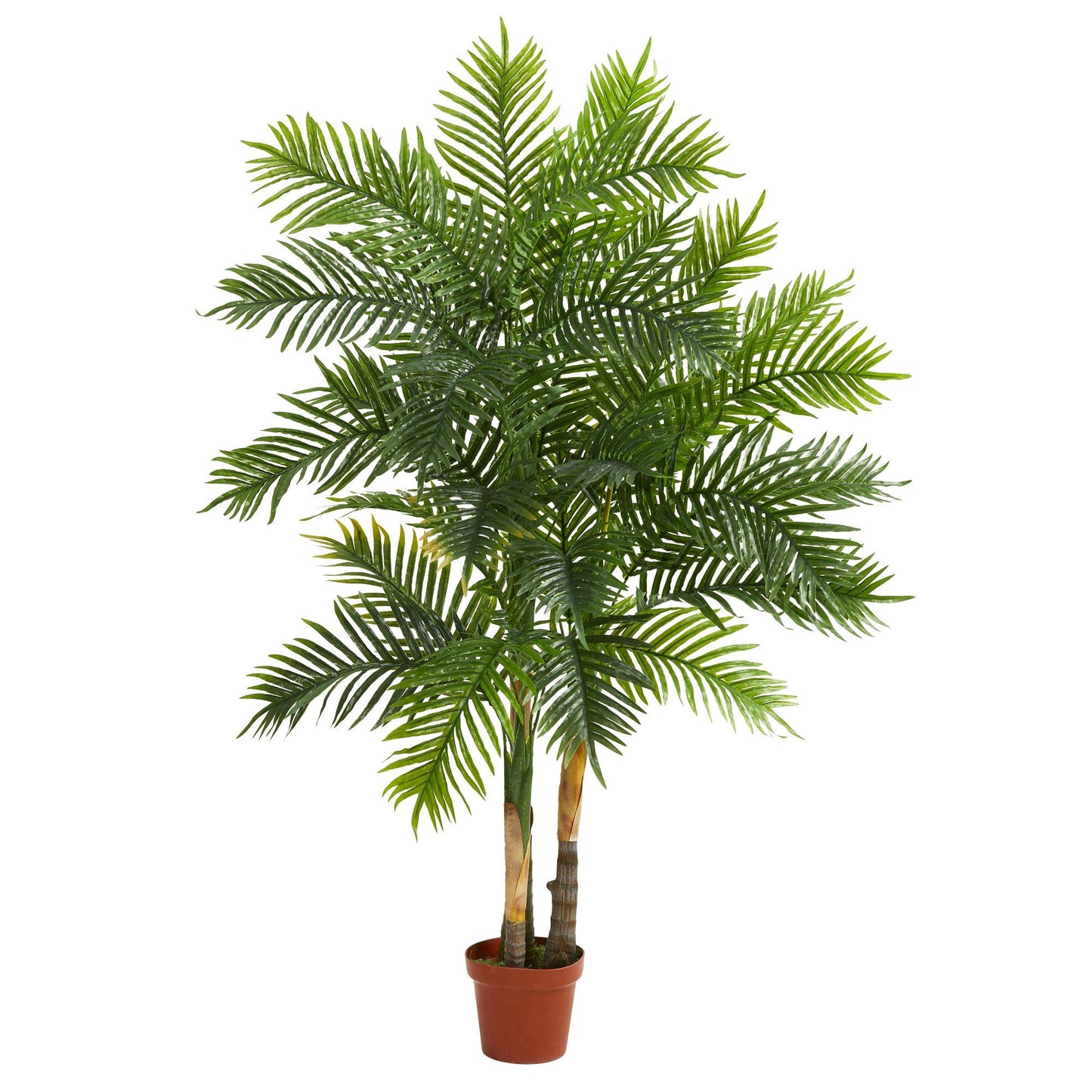 Palmera artificial de areca de 5 pies (tacto real)