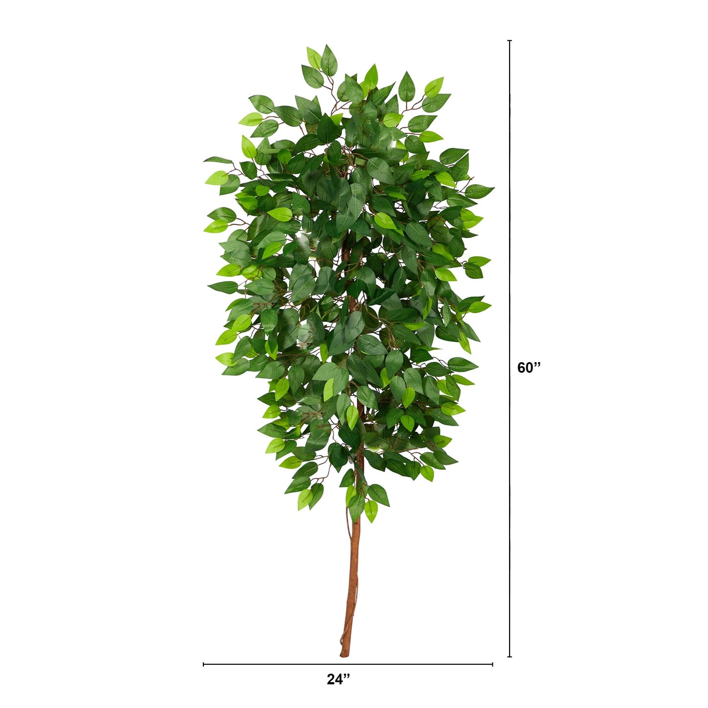 Ficus artificial de 5 pies (sin maceta)