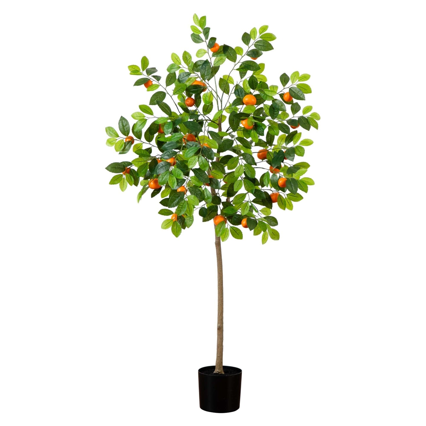 5’ Artificial Tangerine Tree