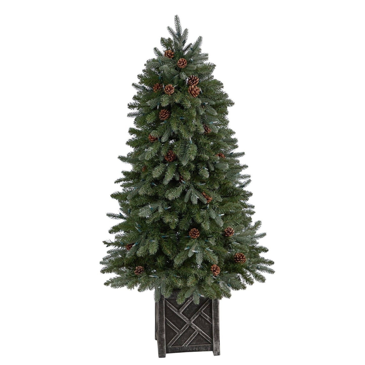 5' Colorado Fir Flocked Dusted Artificial Christmas Tree