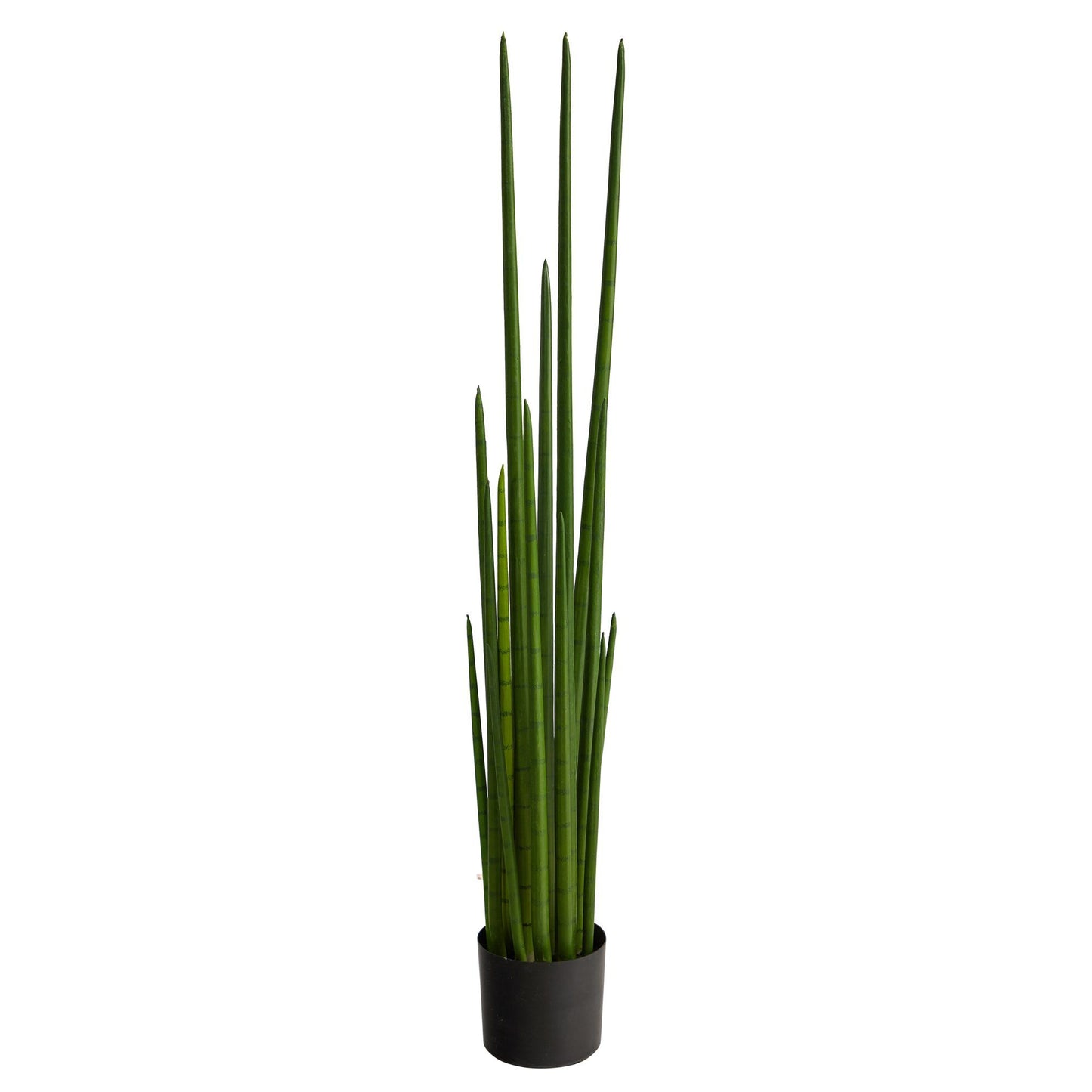 Planta artificial de serpiente Sansevieria de 5 pies