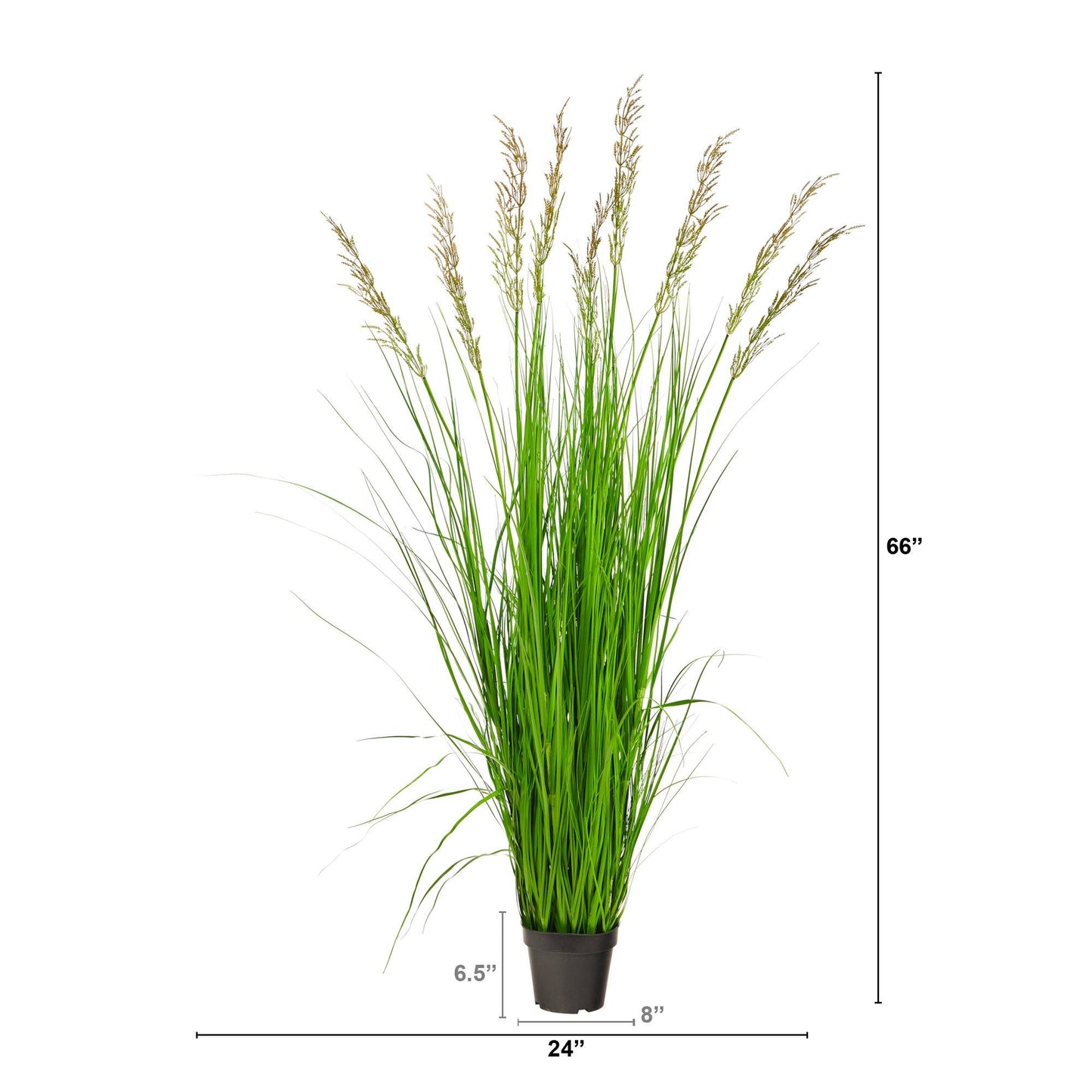 Planta de césped artificial de ciruelo de 5,5 pies