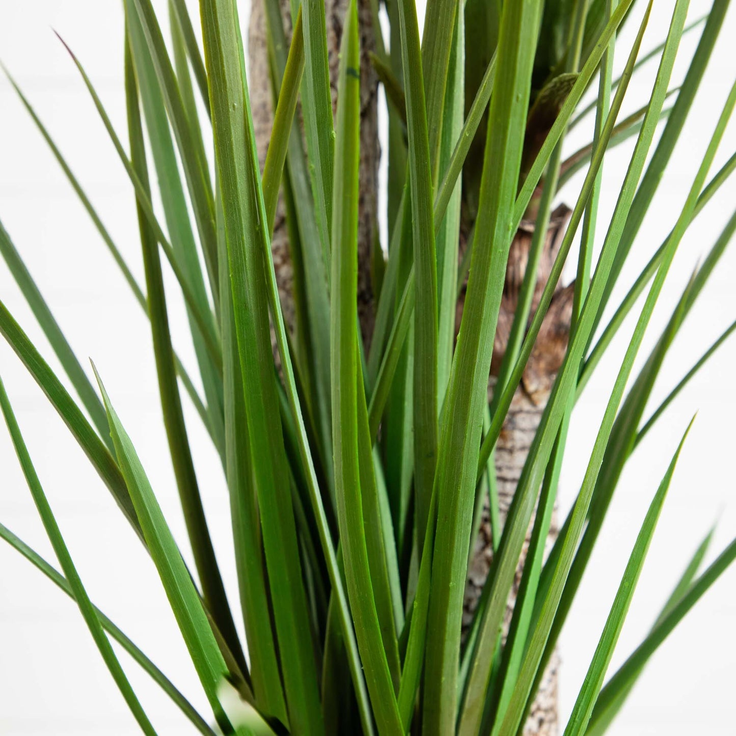 Árbol de yuca artificial de 5,5 pies en maceta blanca