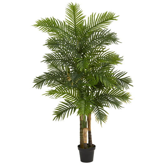 Palmera artificial de areca de 6 pies (tacto real)