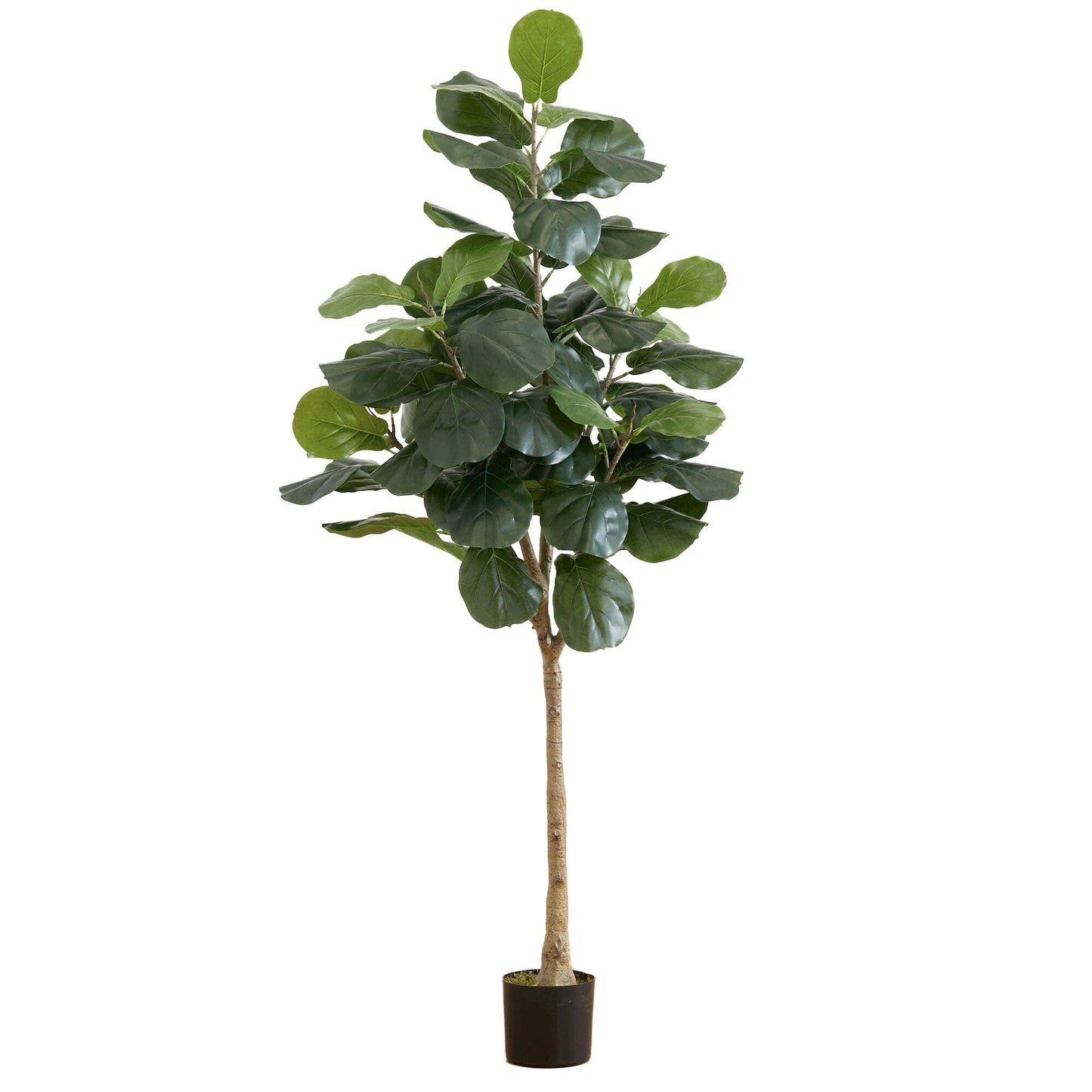 Árbol de hojas de violín artificial de 6 pies