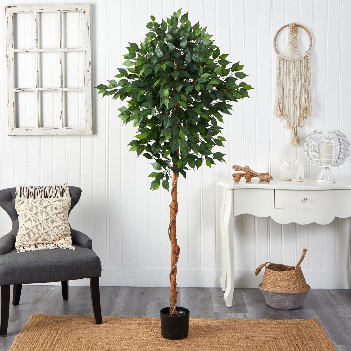 Ficus artificial de 6 pies