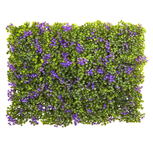 Tapis de trèfle violet et vert 6" x 6" (ensemble de 12)