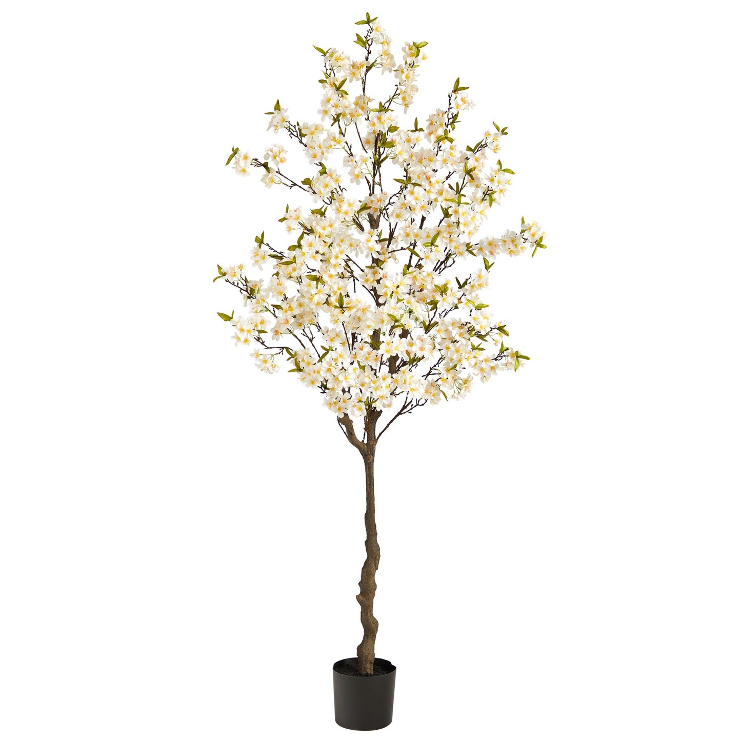 Árbol artificial de flores de manzana de 6,5 pies