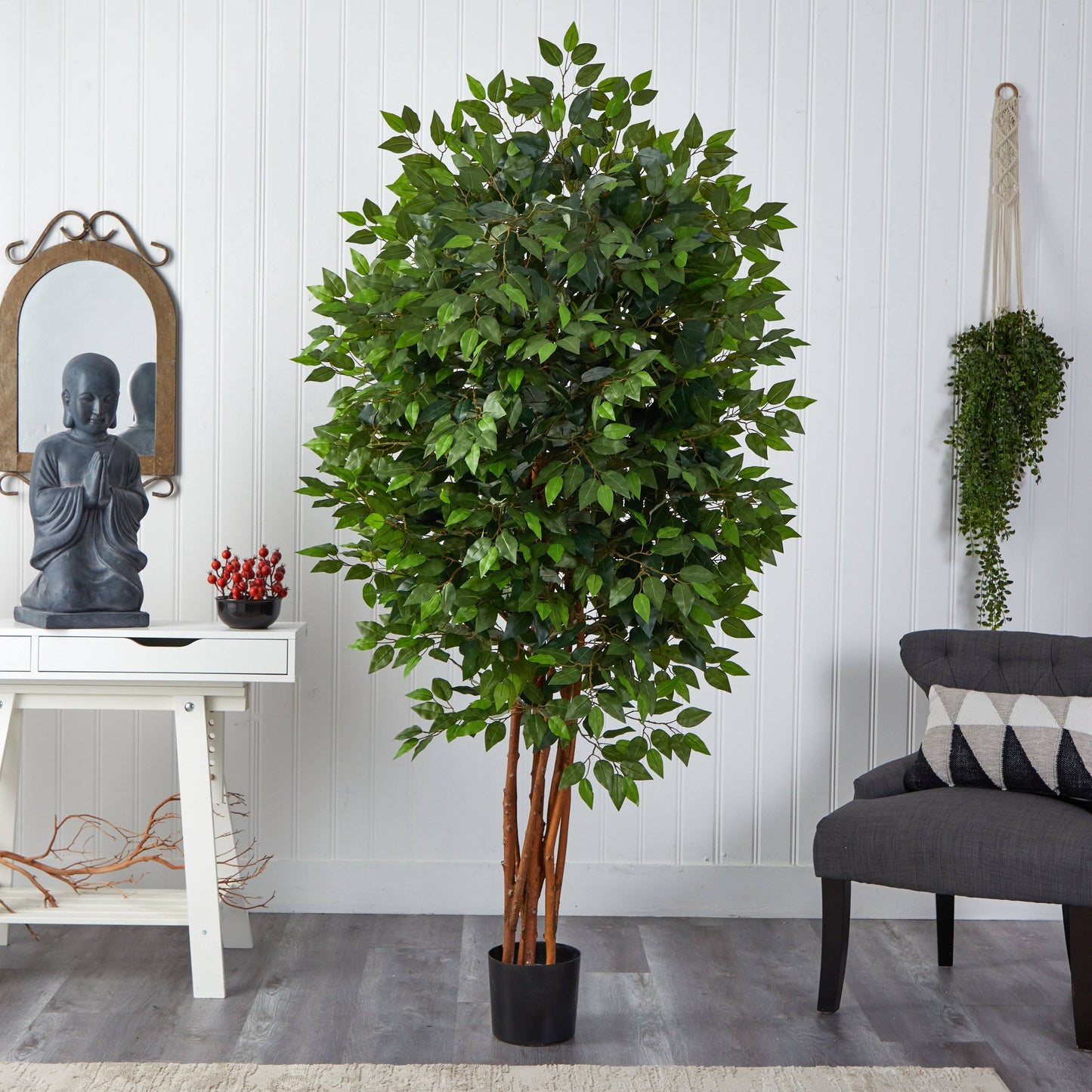 Arbre ficus de luxe de 6,5 pieds