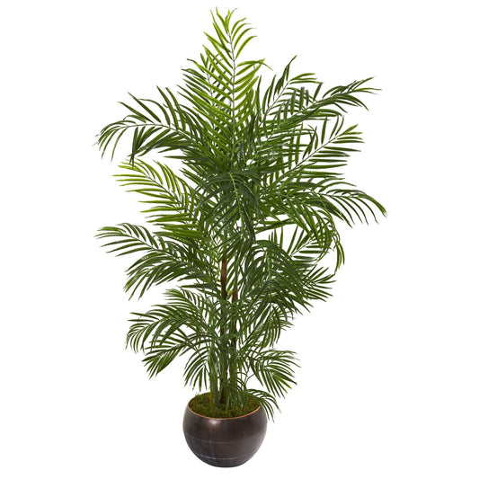 Palmera areca artificial de 66” en macetero (interior/exterior)