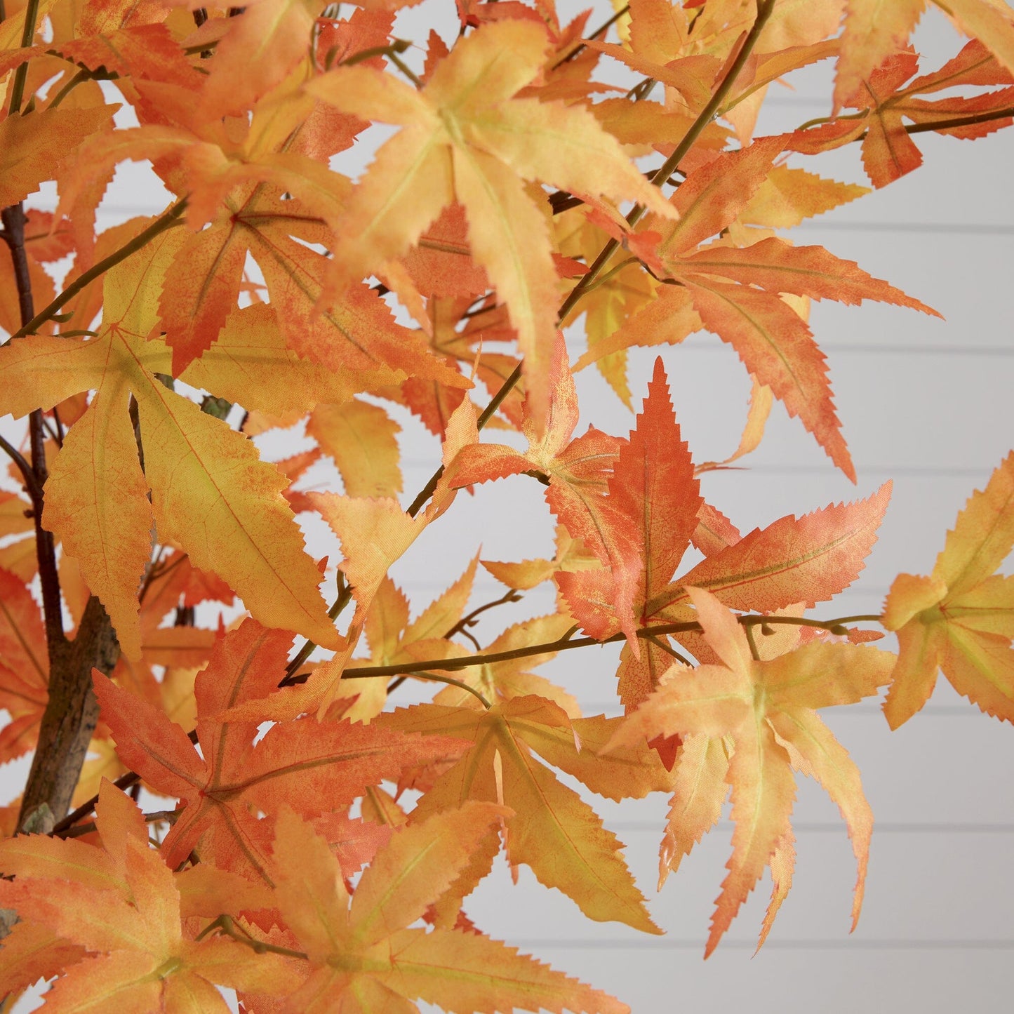 Arbre d'automne artificiel en érable d'automne de 7 pi