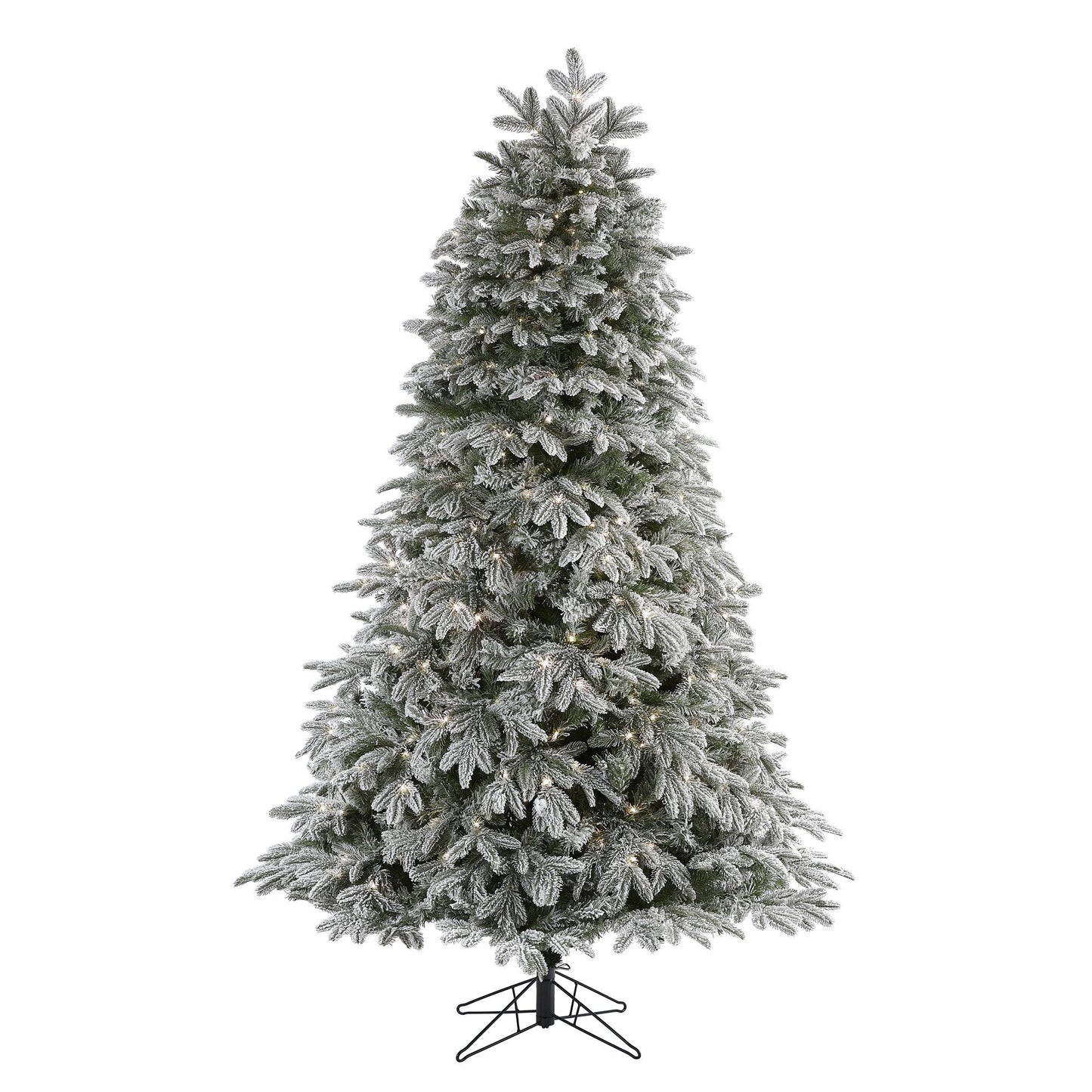 7' Flocked Colorado Mountain Fir Artificial Christmas Tree