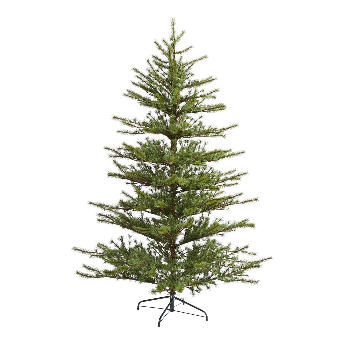 Árbol de Navidad artificial de pino de montaña de Vancouver de 7 pies con 374 ramas flexibles