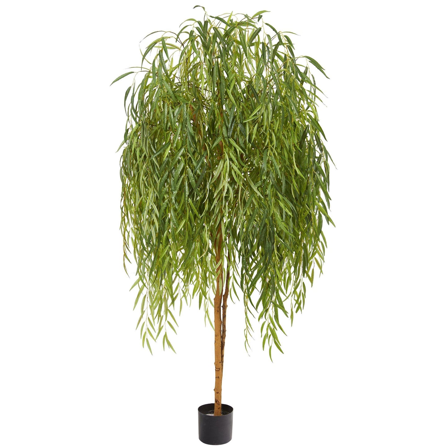 Árbol artificial de sauce de 7 pies