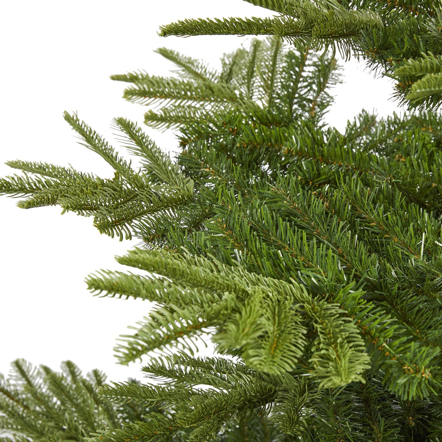 7.5’ Layered Washington Spruce Artificial Christmas Tree with and 1325 Bendable Branches - Green - Nearly Natural