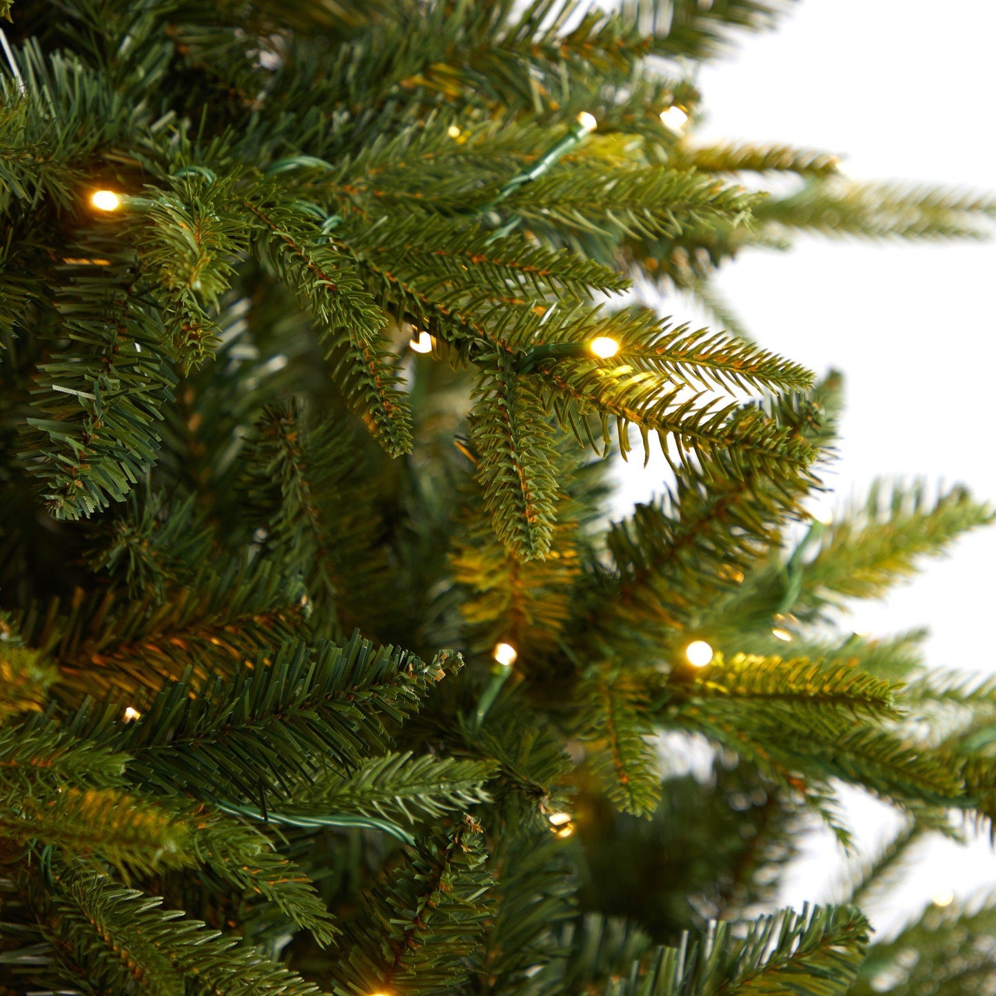 8’ Colorado Mountain Fir “Natural Look” Tree with 700 Multi LED Lights and 3560 Bendable Branches