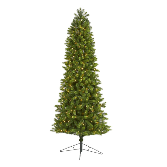 8' Slim Virginia Spruce Artificial Christmas Tree