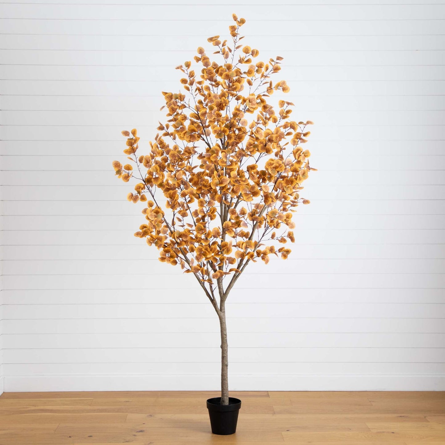 9’ Autumn Eucalyptus Artificial Fall Tree