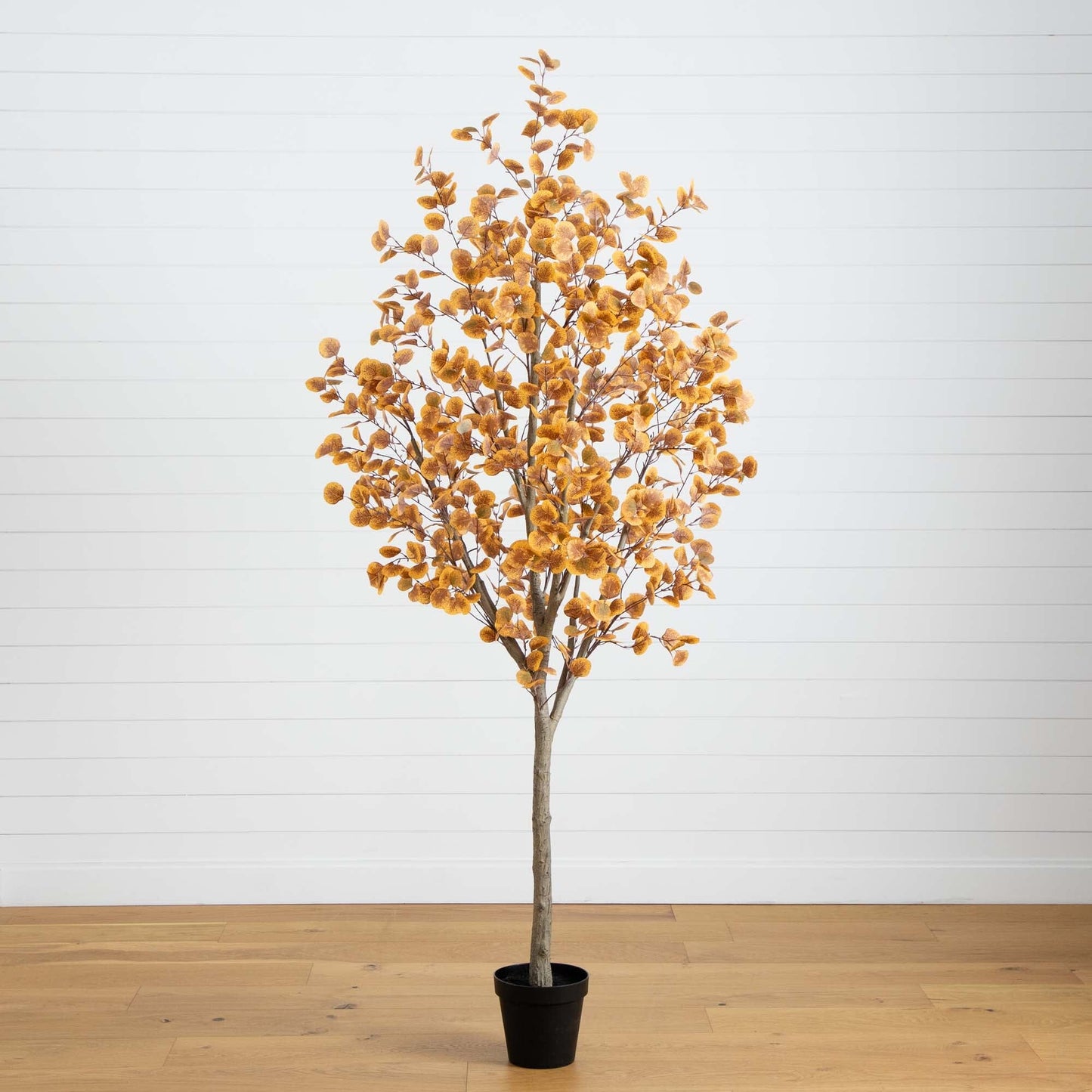 8’ Autumn Eucalyptus Artificial Fall Tree