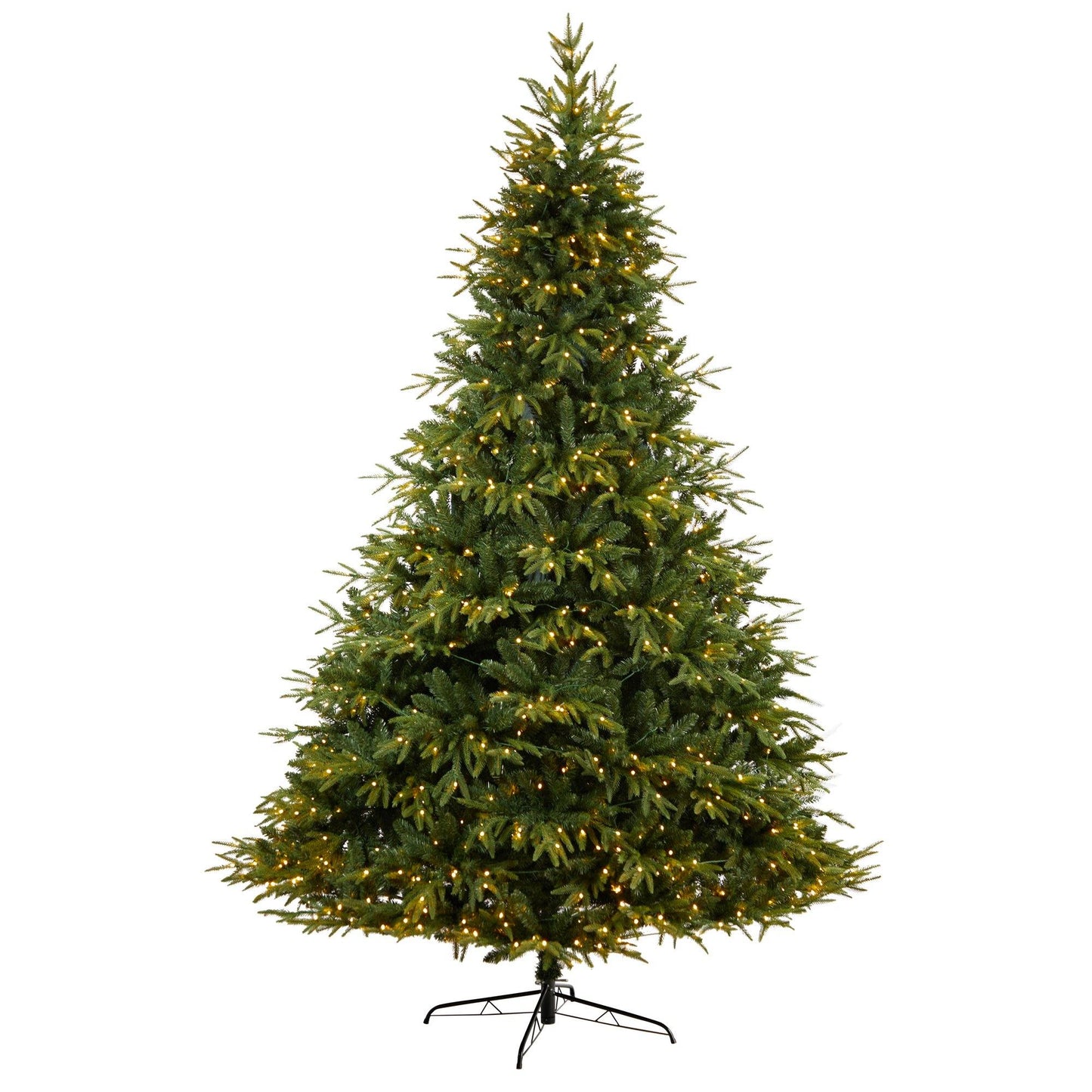 9’ Colorado Mountain Fir “Natural Look” Tree with 900 Multi LED Lights and 4600 Bendable Branches