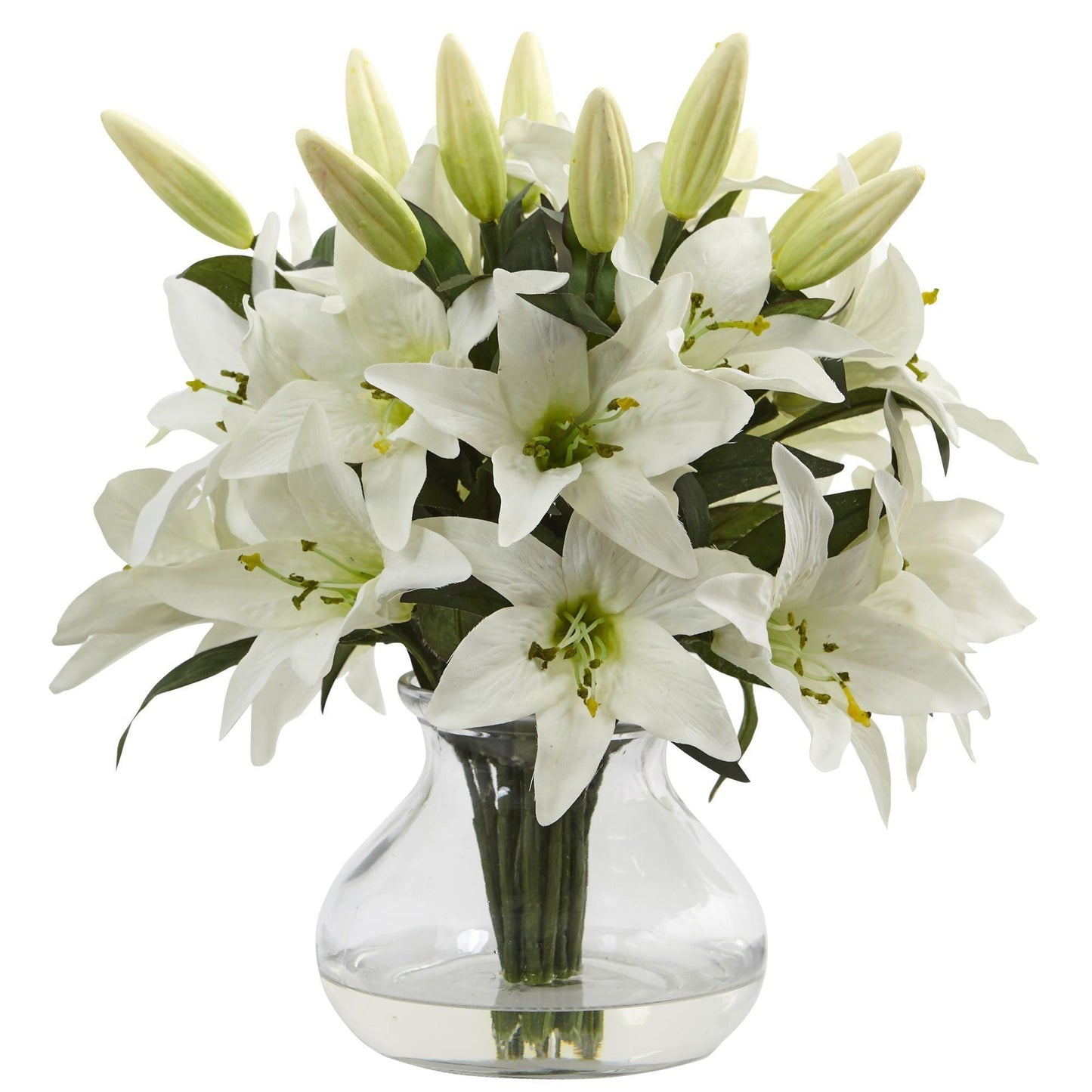 Arrangement de lys avec vase