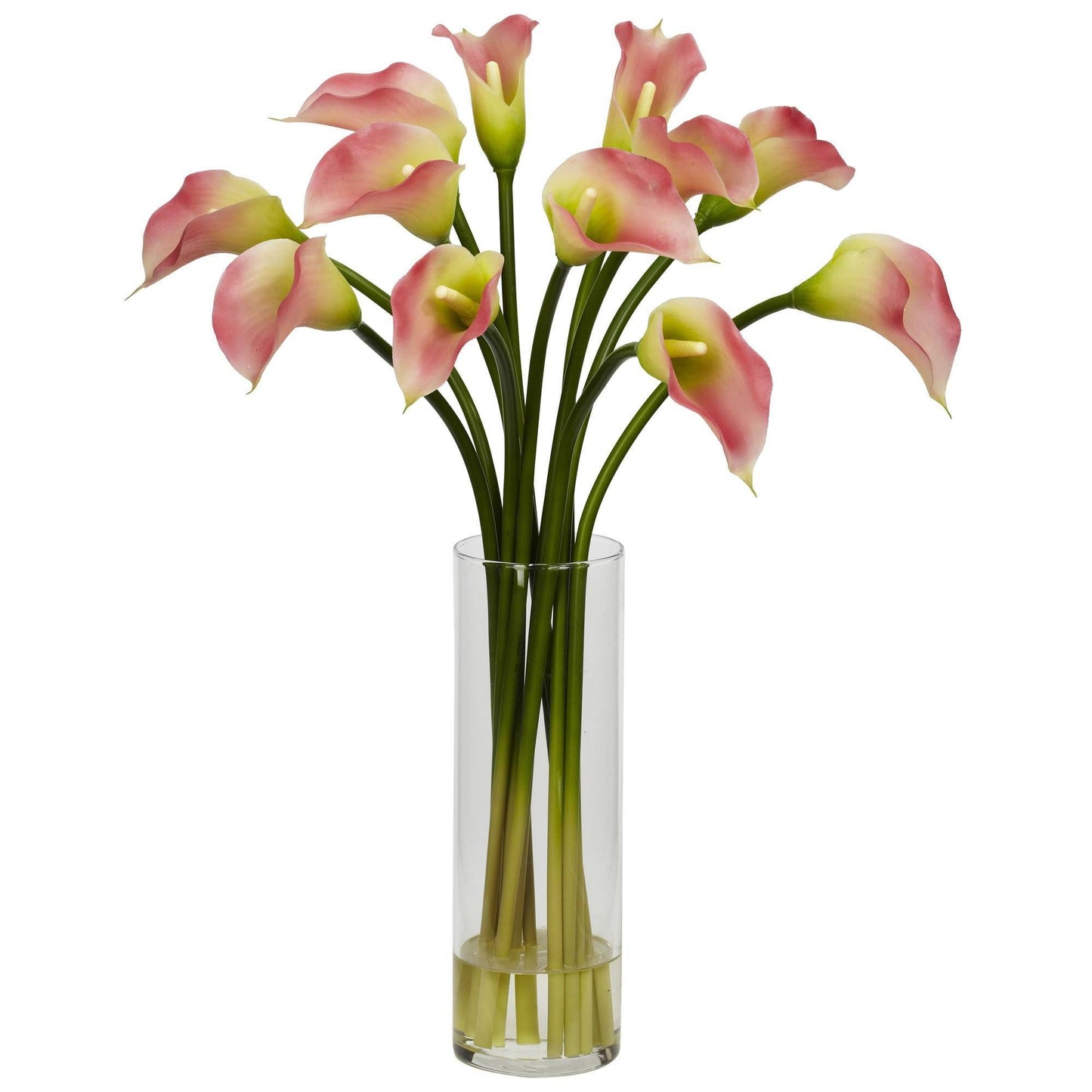 Arrangement floral en soie de mini lys calla