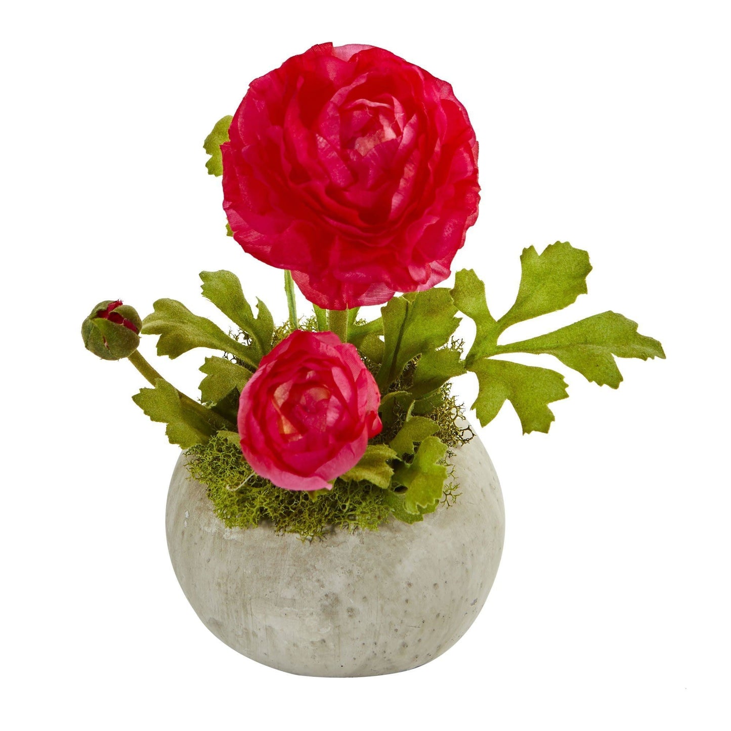 Ranunculus Artificial Arrangement (Set of 2)