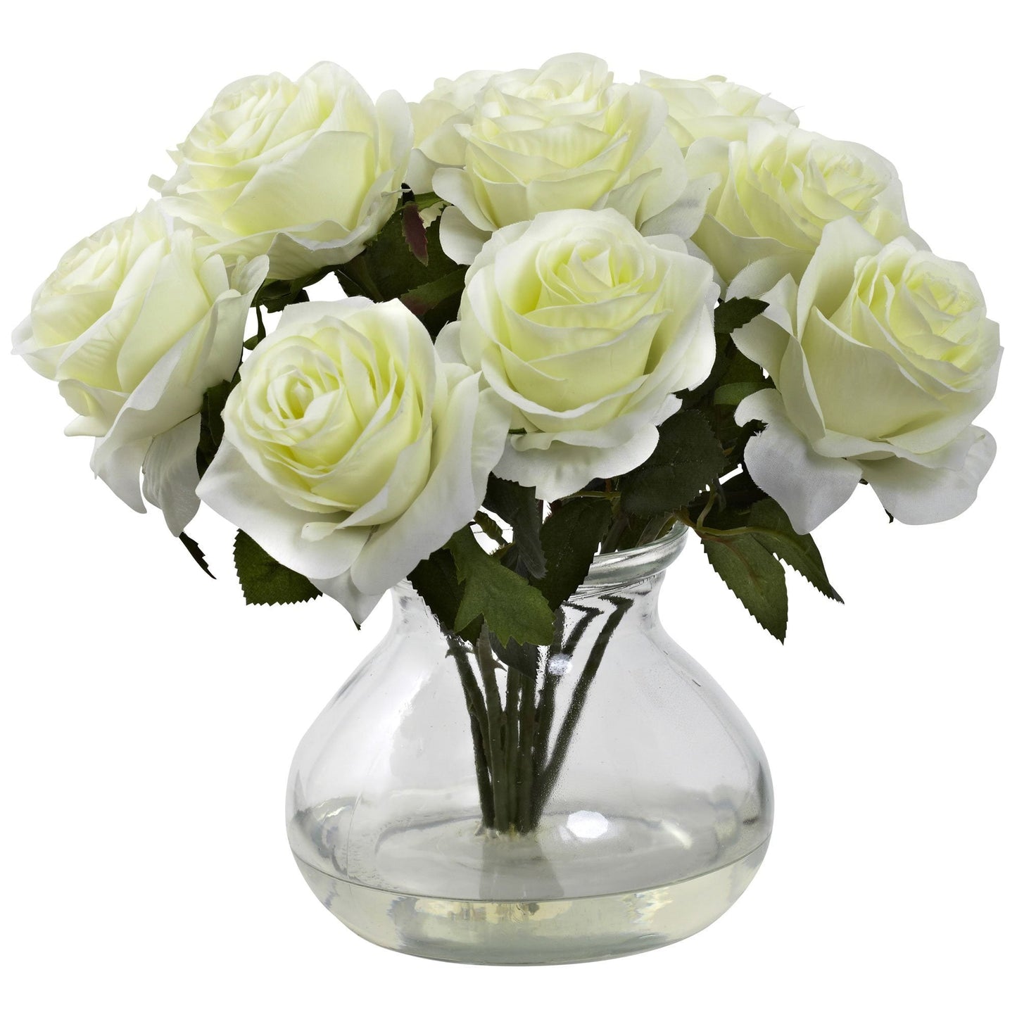 Arrangement de roses avec vase