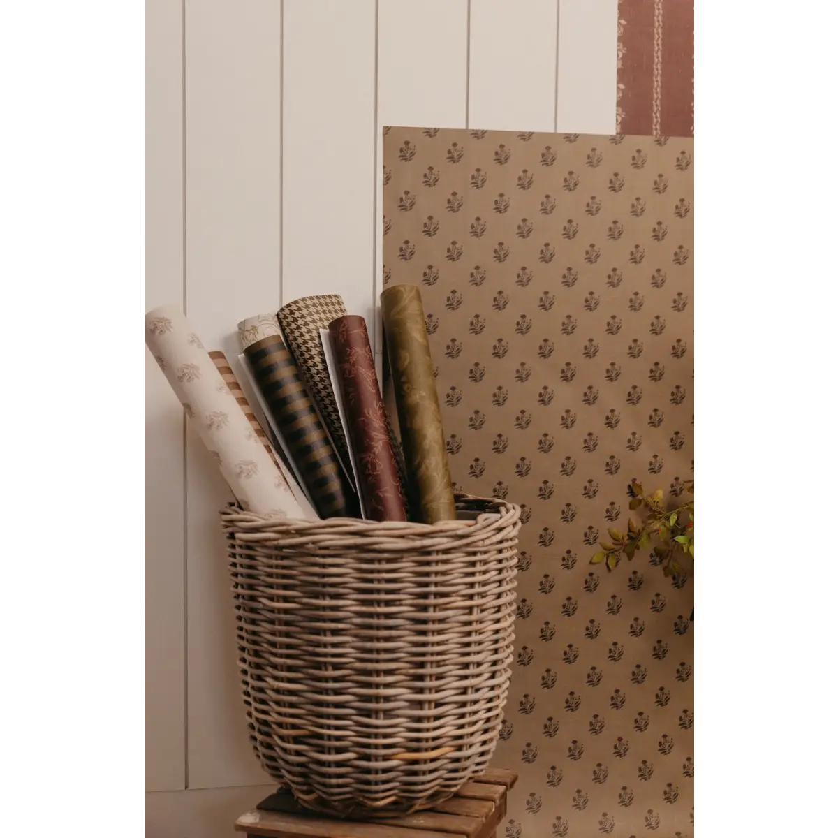Ashbury Stripe Wallpaper by Safari Natalia x Taddy Mikelaites - Loomwell Home Goods