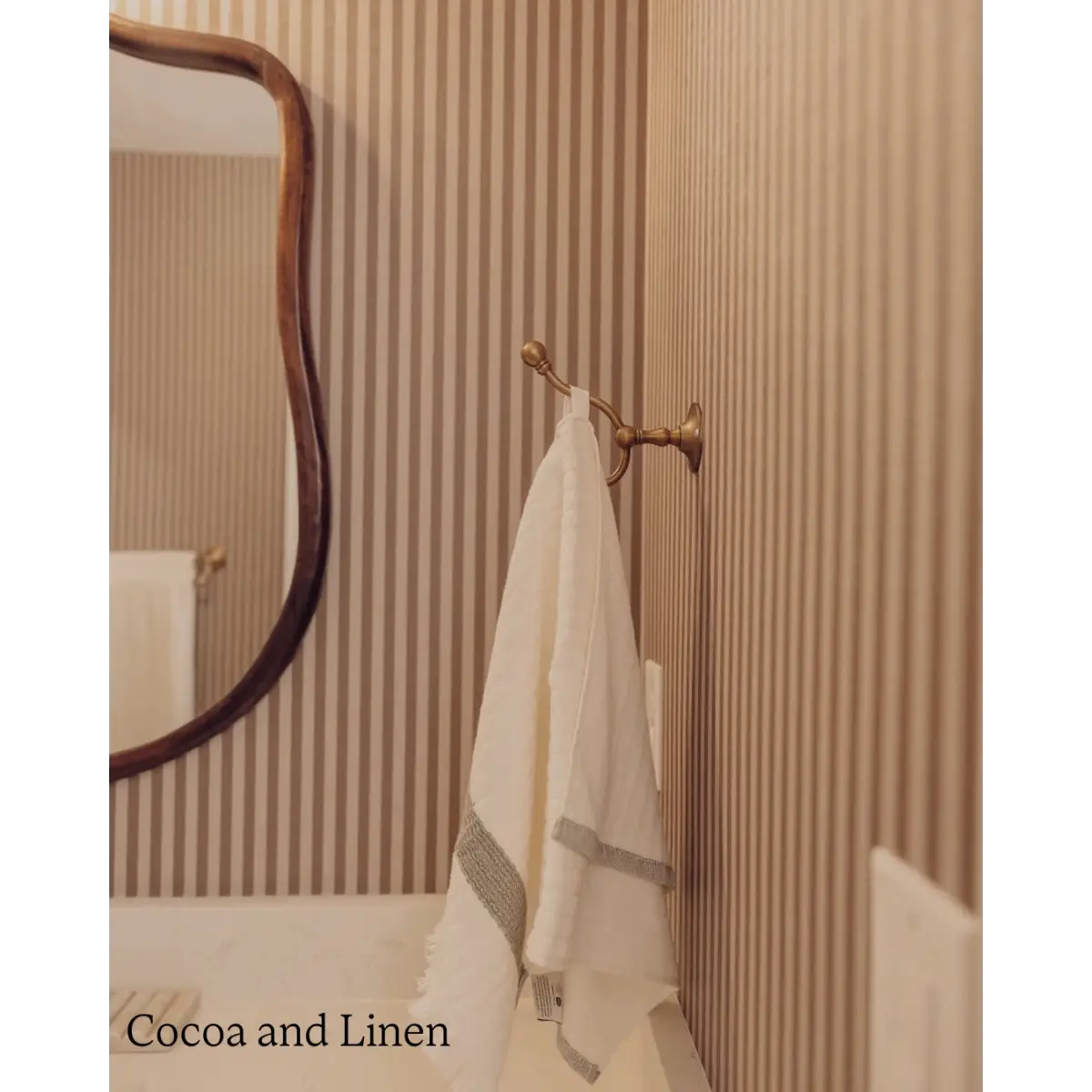 Ashbury Stripe Wallpaper by Safari Natalia x Taddy Mikelaites - Loomwell Home Goods