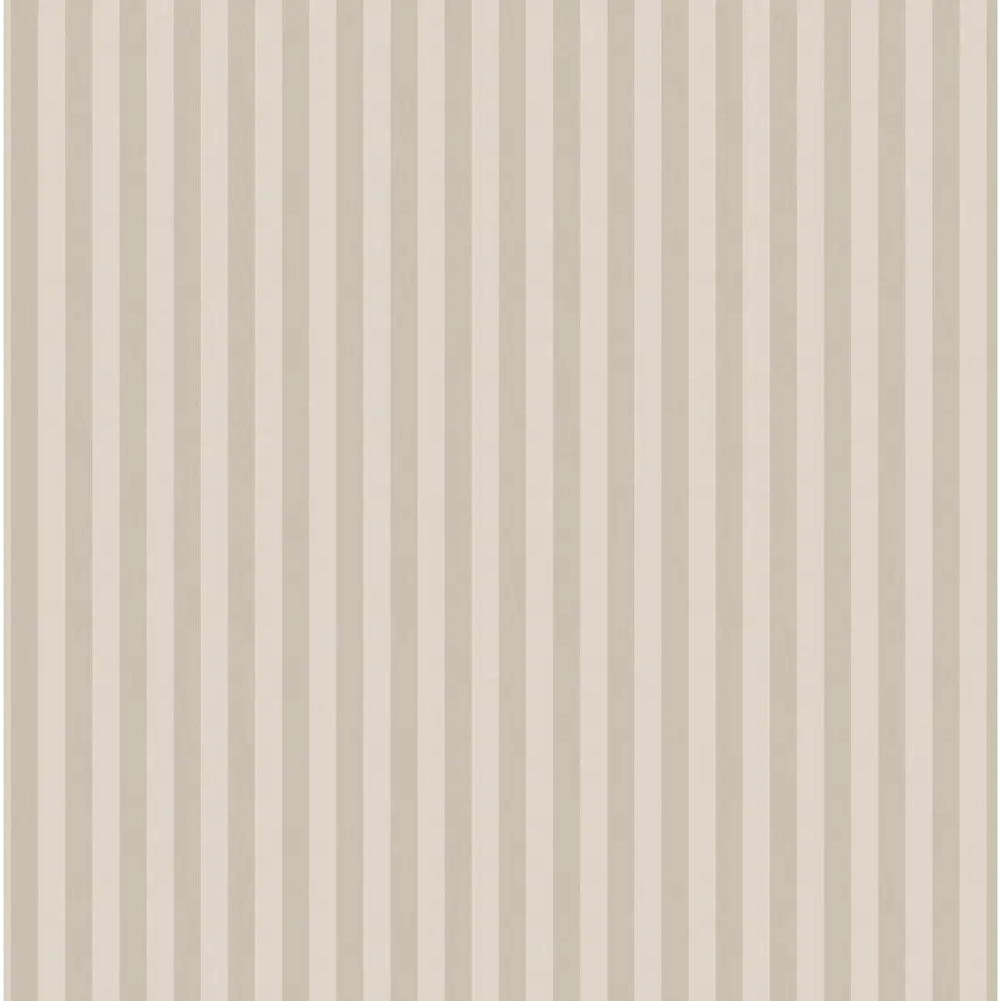 Ashbury Stripe Wallpaper by Safari Natalia x Taddy Mikelaites - Sample 1 foot by 1 foot / Linen and Taupe - Loomwell