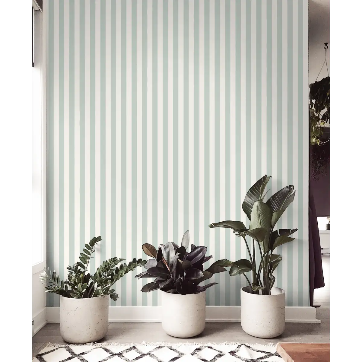 Atlas Wallpaper - Bold Stripes - by Hufton Studio - Loomwell Home Goods