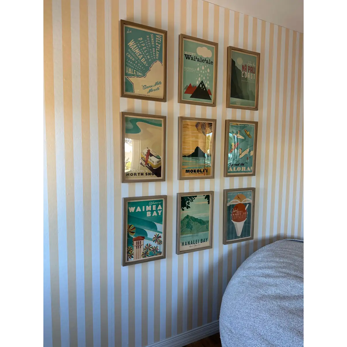Atlas Wallpaper - Bold Stripes - by Hufton Studio - Loomwell Home Goods