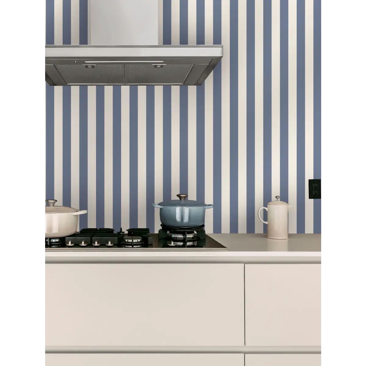 Atlas Wallpaper - Bold Stripes - by Hufton Studio - Loomwell Home Goods