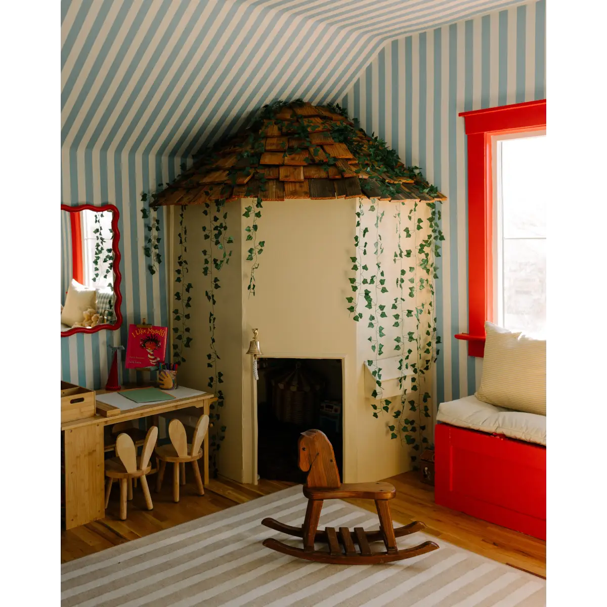 Atlas Wallpaper - Bold Stripes - by Hufton Studio - Loomwell Home Goods