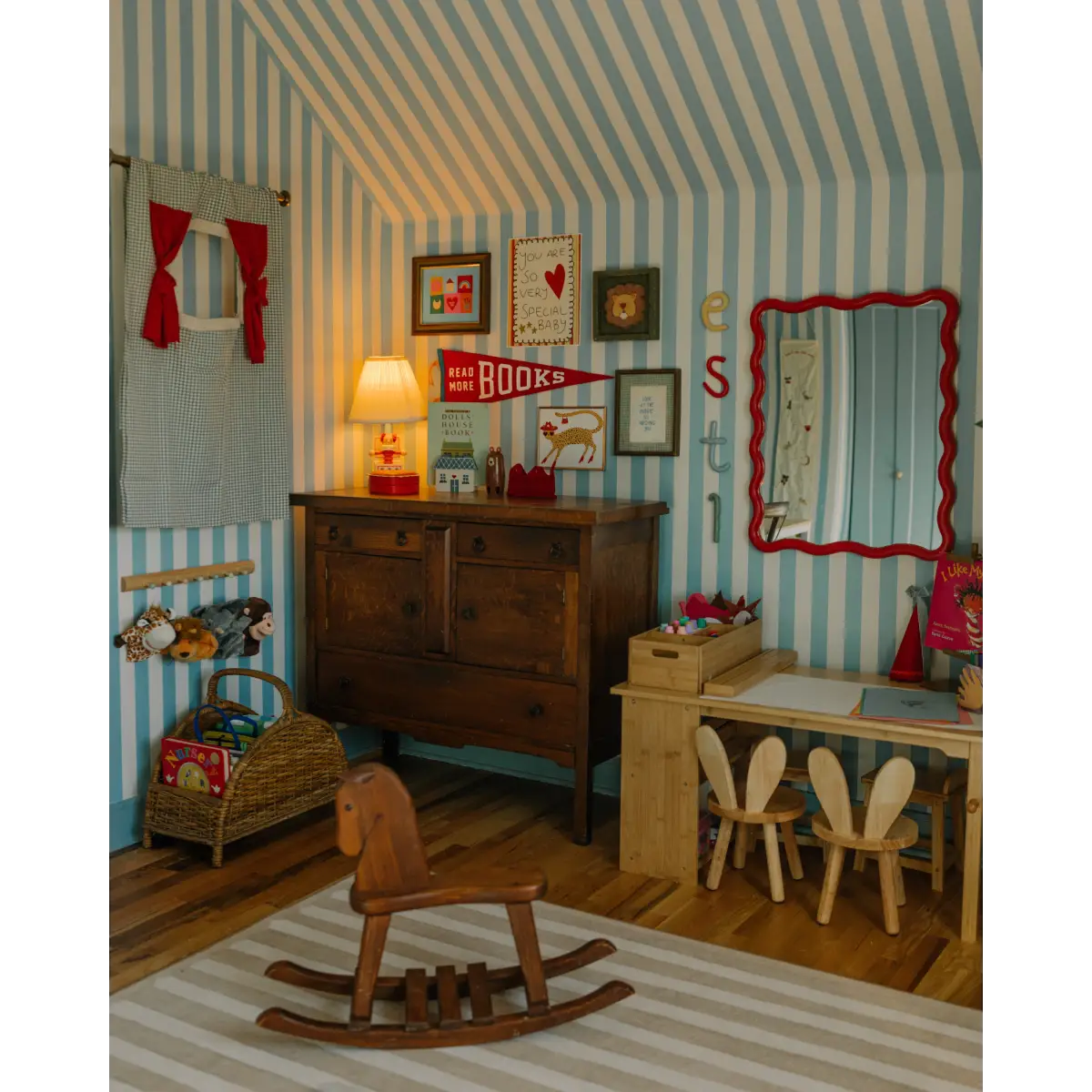 Atlas Wallpaper - Bold Stripes - by Hufton Studio - Loomwell Home Goods