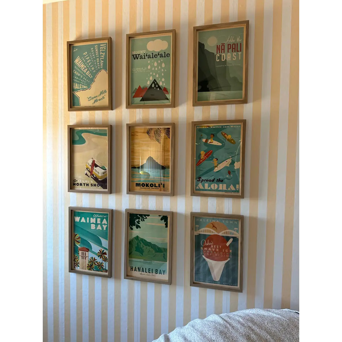 Atlas Wallpaper - Bold Stripes - by Hufton Studio - Loomwell Home Goods