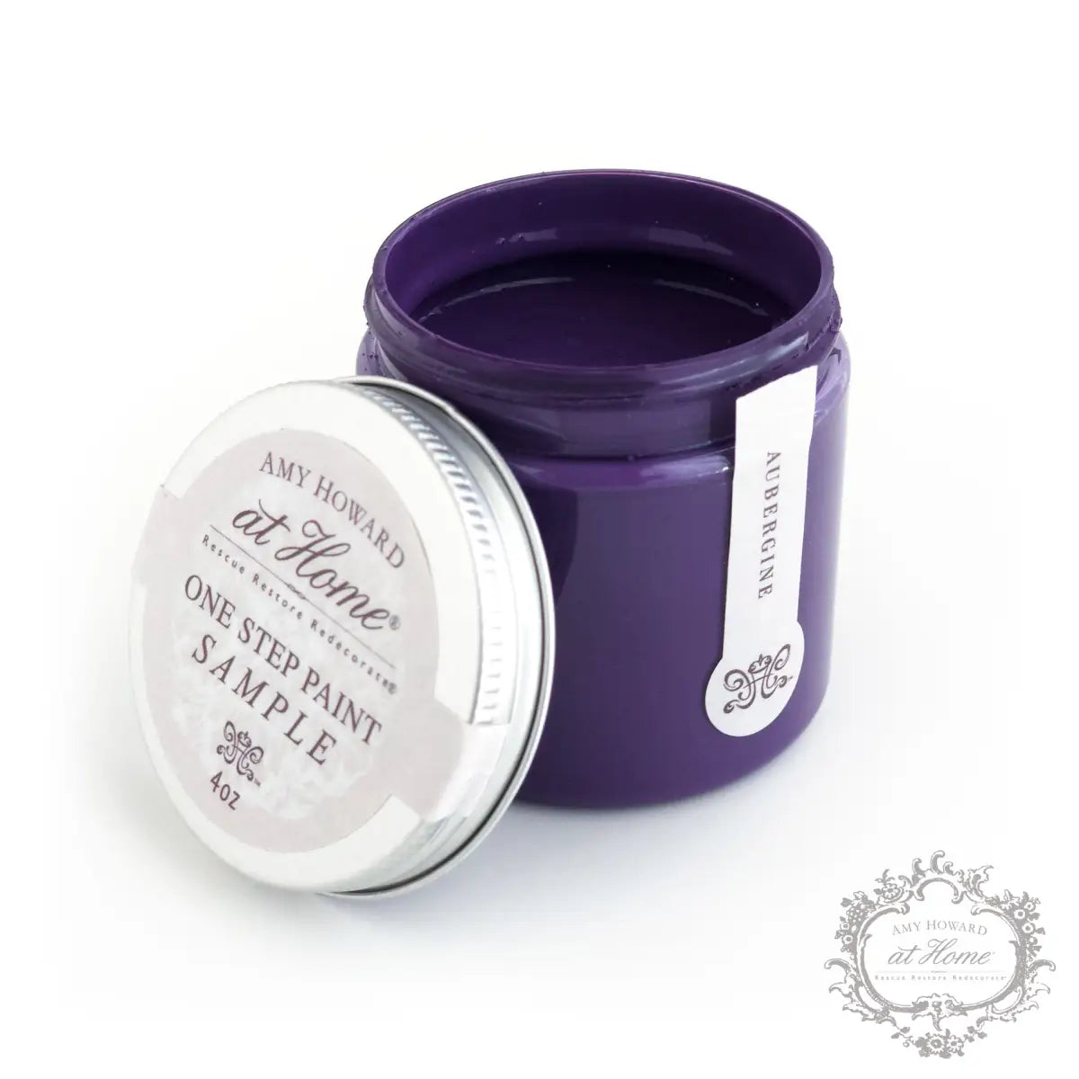 Aubergine - One Step Paint - 4oz Sample - Amy Howard At Home