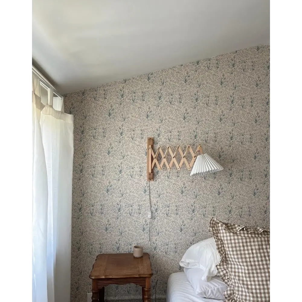 Austen Wallpaper - Botanical Tulips Drawings - by Of Lilies and Fields - Loomwell Home Goods