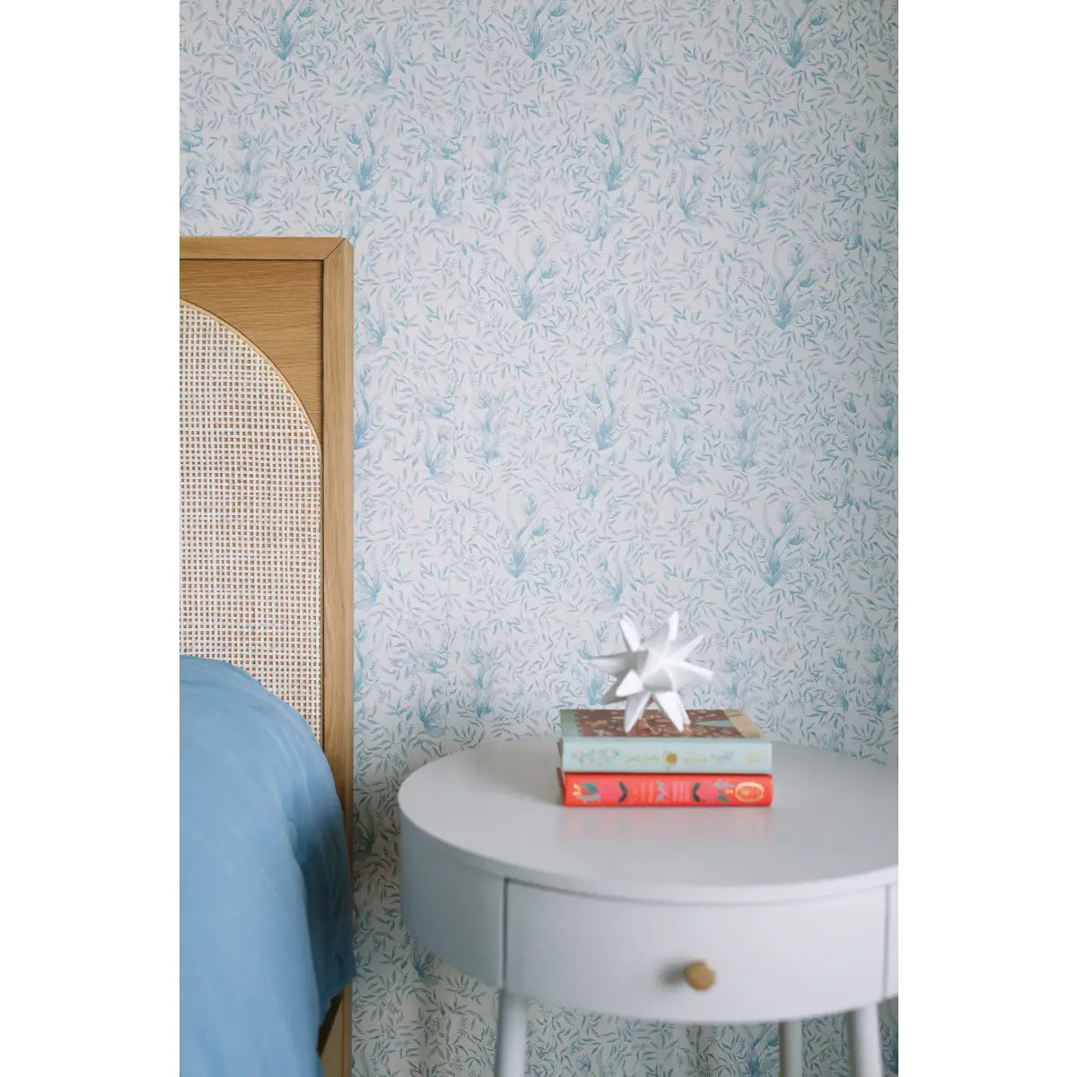 Austen Wallpaper - Botanical Tulips Drawings - by Of Lilies and Fields - Loomwell Home Goods